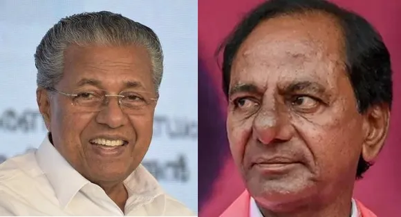 മുഖ്യമന്ത്രി പിണറായി വിജയനും തെലങ്കാന മുഖ്യമന്ത്രി ചന്ദ്രശേഖര്‍ റാവുവും കൂടിക്കാഴ്ച നടത്തി; കൂടിക്കാഴ്ചയില്‍ പങ്കെടുത്ത് യെച്ചൂരി ഉള്‍പ്പെടെയുള്ള നേതാക്കളും; ലക്ഷ്യം മൂന്നാം മുന്നണി?