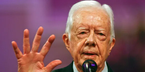 ഏറ്റവും പ്രായംകൂടിയ പ്രസിഡന്റ് മാര്‍ച്ച് 21 മുതല്‍ ജിമ്മി കാര്‍ട്ടര്‍