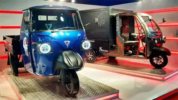 ഒമേഗ സെയ്കി കൊവിഡ് വാക്‌സിന്‍ വിതരണത്തിന് റഫ്രിജറേഷനോടു കൂടിയ ഇലക്‌ട്രിക് ത്രീ വീലര്‍ പുറത്തിറക്കി