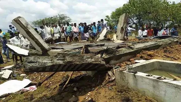 തമിഴ്‌നാട്ടില്‍ പടക്ക ഫാക്ടറിയില്‍ പൊട്ടിത്തെറി; ഏഴ് മരണം രണ്ടുപേര്‍ക്ക് ഗുരുതര പരിക്ക്