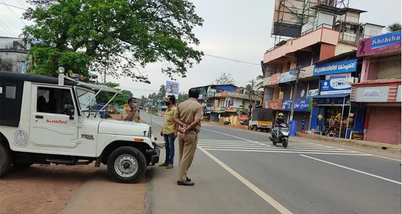 കോവിഡ് പ്രോട്ടോക്കോൾ നടപ്പിലാക്കാൻ കർശന പരിശോധന നടപടികളുമായി കല്ലടിക്കോട് പോലീസ്