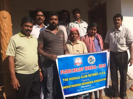 പ്രകൃതി ദുരന്തത്തില്‍ വീട് നഷ്ടപ്പെട്ടവര്‍ക്ക് വീടുകള്‍ പുനര്‍നിര്‍മ്മിച്ചു നല്‍കി