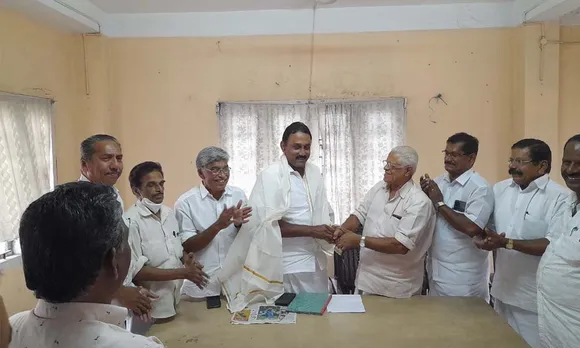 കേരള കോൺഗ്രസ്‌ (എം) പാലാ നിയോജകമണ്ഡലം പ്രസിഡന്റ് ടോബിൻ കെ അലക്സിന് കർഷക യൂണിയൻ (എം) പാലാ നിയോജകമണ്ഡലം കമ്മിറ്റി സ്വീകരണം നൽകി