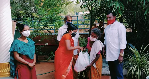 കുത്തനൂരിൽ നാഷണൽ ദ്രാവിഡ സമാജത്തിന്റെ ആഭിമുഖ്യത്തിൽ ഭക്ഷ്യധാന്യ കിറ്റ് വിതരണം നടത്തി