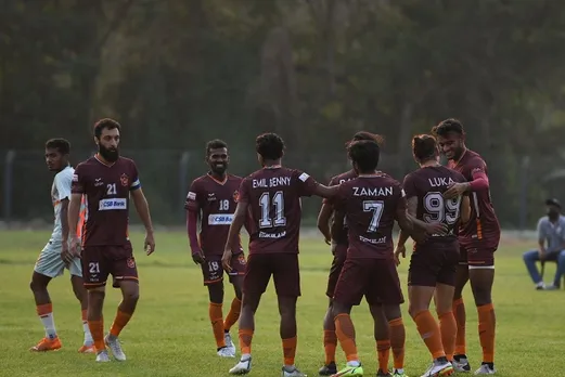 ഇന്ത്യന്‍ ആരോസിനെ അഞ്ചു ഗോളുകള്‍ക്ക് തകര്‍ത്തു; ഐലീഗില്‍ ഗോകുലം കേരള ഒന്നാമത്‌