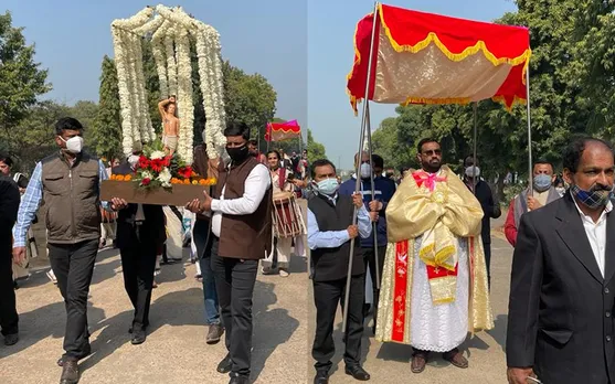 ടാഗോർ ഗാർഡൺ നിർമൽ ഹൃദയ ഇടവക ഫരിദാബാദ് സാജോപുരം അഗതിമന്ദിരത്തിൽ വിശുദ്ധ സെബസ്ത്യാനോസിന്റെ തിരുനാൾ ആഘോഷിച്ചു