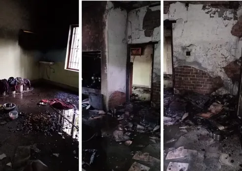 ഉഴവൂർ ചെത്തിമറ്റത്ത് പാചകവാതകം പൊട്ടിത്തെറിച്ച് രണ്ട് പേർക്ക് പരിക്ക്