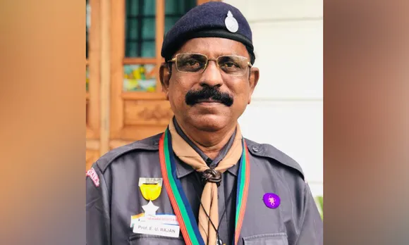 പ്രൊഫ. ഇ.യു. രാജൻ ഭാരത് സ്കൗട്ട്സ് & ഗൈഡ്സിന്റെ ദേശീയ നേതൃത്വത്തിലേക്ക്