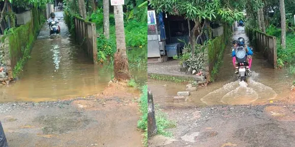 പൊന്നാനിയിലെ അശാസ്ത്രീയ ദേശീയപാത നിർമ്മാണം; ജനം ദുരിതത്തിൽ