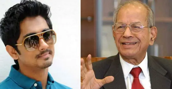 ഇ. ശ്രീധരൻ സാറിന്റെയും ഒരു സാങ്കേതിക വിദഗ്ധനായി രാജ്യത്തിനു അദ്ദേഹം നൽകിയ സേവനങ്ങളുടെയും വലിയ ആരാധകനാണ് ഞാൻ. അദ്ദേഹം ബിജെപിയിൽ ചേർന്നതിലും കേരളത്തിന്റെ അടുത്ത മുഖ്യമന്ത്രിയാകാൻ ആഗ്രഹിക്കുന്നതിലും ‍ഞാൻ വളരെ ആവേശത്തിലാണ്. പക്ഷേ ഇത് അൽപം നേരത്തെ ആയി പോയില്ലേ എന്നാണ് എന്റെ ഭയം. അദ്ദേഹത്തിന് ഒരു പത്ത്– പതിനഞ്ച് വർഷം കൂടി കാത്തിരിക്കാം എന്നാണ് എന്റെ അഭിപ്രായം. ഇപ്പോൾ വെറും 88 വയസ്സല്ലേ ആയിട്ടുള്ളൂ’: മെട്രോമാൻ ഇ. ശ്രീധരനെ പരിഹസിച്ച് സിദ്ധാർഥ്