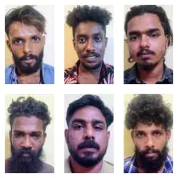 യുവാക്കളെ ആളൊഴിഞ്ഞ സ്ഥലത്ത് കൊണ്ടുപോയി കവര്‍ച്ച, മർദ്ദനം: ആറംഗ സംഘം പിടിയിൽ; കൊലപാതകം, പിടിച്ചുപറി,  മോഷണം, ലഹരി വിൽപ്പന, പ്രതികൾക്കെതിരെ നിരവധി കേസുകൾ