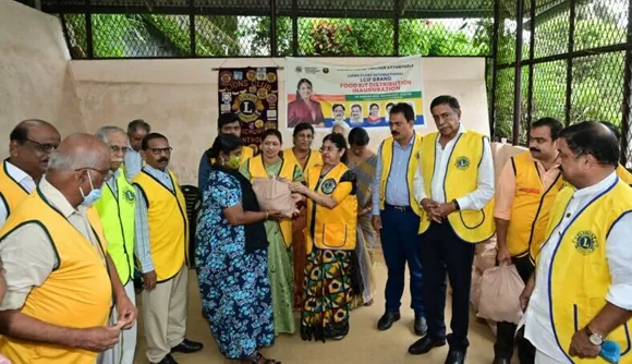 'ഓണസമൃദ്ധി'; കിറ്റ് വിതരണം നടത്തി ലയൺസ്‌ ക്ലബ്