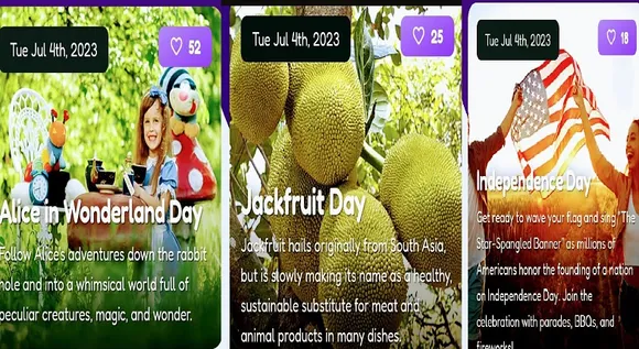 ഇന്ന് ജൂലൈ 4:  ലോക ചക്ക ദിനവും ആലീസ് ഇന്‍ വണ്ടര്‍ലാന്‍ഡ് ഡേയും ഇന്ന്; സൈറസ് മിസ്ത്രിയുടെ ജന്മദിനം ഇന്ന് തന്നെ: ലോകത്താദ്യമായി രേഖപ്പെടുത്തിയ സൂര്യഗ്രഹണം ചൈനയില്‍ നിരീക്ഷിച്ചതും ഹെന്റി മൂന്നാമന്‍ വിശുദ്ധ റോമന്‍ ചക്രവര്‍ത്തിയായി സ്ഥാനമേറ്റതും ഫ്രഞ്ച് ജനത അമേരിക്കയ്ക്ക് 305 അടി ഉയരമുള്ള സ്വതന്ത്രത്തിന്റെ പ്രതിമ സമ്മാനിച്ചതും ചരിത്രത്തില്‍ ഇതെ ദിനം തന്നെ: ജ്യോതിര്‍ഗമയ വര്‍ത്തമാനവും