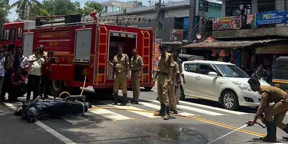 കുമരംപുത്തൂരില്‍ വാഹനാപകടം; യുവതി മരിച്ചു