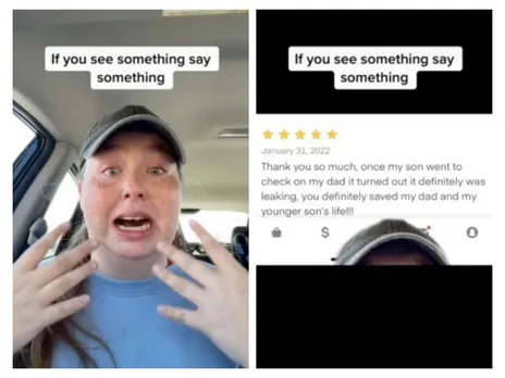 ഓര്‍ഡര്‍ ചെയ്ത പ്രൊഡക്ട് ഡെലിവര്‍ ചെയ്യുന്നതിനിടെ കസ്റ്റമറുടെ ജീവന്‍ രക്ഷിച്ച് ഡെലിവറി എക്‌സിക്യുട്ടീവ്; യുവതിക്ക് സോഷ്യല്‍മീഡിയയില്‍ അഭിനന്ദന പ്രവാഹം