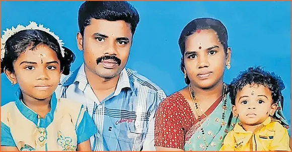 മകന്റെ അസുഖം മൂലം മനോവിഷമം;  രണ്ട് മക്കളെ വിഷം നല്‍കി കൊന്ന ശേഷം മാതാപിതാക്കള്‍ തൂങ്ങിമരിച്ചു