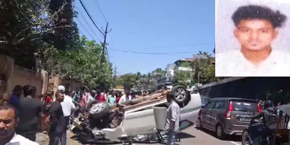 പാലാ - തൊടുപുഴ റൂട്ടിൽ ഞൊണ്ടിമാക്കൽ കവലയിൽ നിയന്ത്രണം വിട്ട കാർ ബൈക്ക് ഇടിച്ചു തകർത്ത അപകടത്തിൽ യുവാവിന് ദാരുണാന്ത്യം