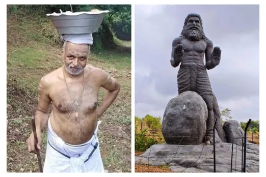 നാറാണത്തു ഭ്രാന്തൻ സഞ്ചരിച്ച വഴിയിലൂടെ രായിരനെല്ലൂർ നാരായണമംഗലത്തു രാമൻ ഭട്ടതിരിപ്പാട്