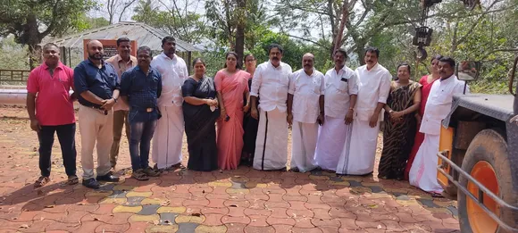 പാലാ പൊതുശ്മശാനം ഗ്യാസ് ക്രിമിറ്റോറിയം നിർമ്മാണ ഉദ്ഘാടനം നഗരസഭാ ചെയർമാൻ ആൻ്റോ പടിഞ്ഞാറെക്കര നിർവഹിച്ചു