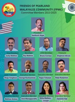 ഫ്രണ്ട്സ് ഓഫ് പെയർലാൻഡ് മലയാളി കമ്മ്യൂണിറ്റിക്ക് ശക്തമായ നേതൃനിര