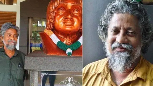 പ്രശസ്ത ശില്‍പി വേലൂര്‍ ജോണ്‍സണ്‍ അന്തരിച്ചു