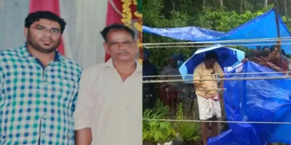 കിടപ്പുരോഗിയായ ഭാര്യയ്ക്കു കൊടുക്കാന്‍ കരിക്ക് ഇടുന്നതിനിടെ തോട്ടി വഴുതി വൈദ്യുതി കമ്പിയിലേക്ക്‌ വീണു; ജീവനോടെ കത്തിയമരുന്ന അച്ഛനെ രക്ഷിക്കാന്‍ ശ്രമിക്കവേ മകനും ഷോക്കേറ്റു; ഒന്നുമറിയാതെ കിടക്കയില്‍ വീട്ടമ്മയും; ഞെട്ടല്‍ വിട്ടുമാറാതെ ചൊവ്വര ഗ്രാമം