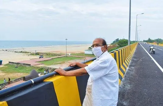 ആകാശ സുന്ദരി, കോമളാംഗി ! 'കൊഞ്ചുകവിത' ക്കു പിന്നാലെ ആലപ്പുഴ ബൈപാസ് റോഡിനെക്കുറിച്ച് കവിതയുമായി മന്ത്രി ജി സുധാകരന്‍