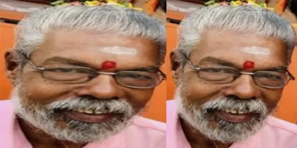 ക്ഷേത്രനട അടച്ചതിനു ശേഷം താമസസ്ഥലത്തേക്ക് മടങ്ങവേ കുഴഞ്ഞ് വീണ് മരിച്ചു.