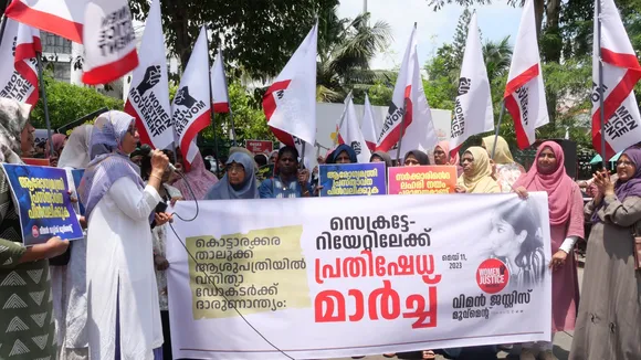 കൊട്ടാരക്കര താലൂക്ക് ആശുപത്രിയിൽ വനിതാ ഡോക്ടർക്ക് സംഭവിച്ച ദാരുണാന്ത്യം ; വിമന്‍ ജസ്റ്റിസ് മൂവ്മെൻറ് സെക്രട്ടറിയേറ്റ് ധർണയും രാജ്ഭവൻ മാർച്ചും നടത്തി