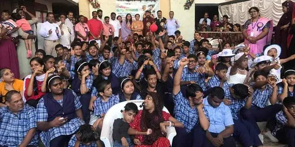 ഭിന്നശേഷി സൗഹൃദ പരിചരണ കേന്ദ്രം - ഫെയ്ത്ത് ഇന്ത്യയിലെ കുട്ടികൾക്കൊപ്പം സന്തോഷം പങ്കിട്ട് താരങ്ങൾ