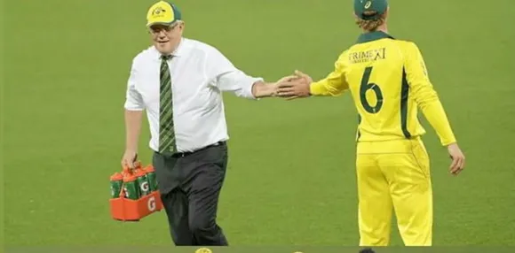 അവർ നമ്മുടെ നേതാക്കളെപ്പോലെയല്ല, വളരെ സിംപിളാണ് ഭായ് ! 'ഡ്രിങ്ക്‌സ് ബോയ്' ആയി ആസ്‌ത്രേലിയൻ പ്രധാനമന്ത്രി