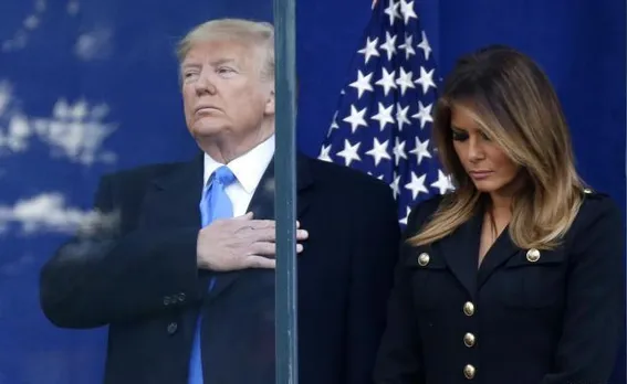 വെറ്ററന്‍സ് ഡെ പരേഡില്‍ പങ്കെടുത്ത് ചരിത്രം കുറിച്ച ആദ്യ പ്രസിഡന്റ്