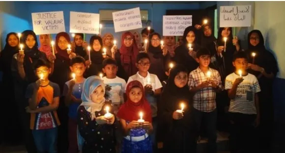 വാളയാർ : നീതി ആവശ്യപ്പെട്ടു  പ്രവാസി കുട്ടികളും അമ്മമാരും പ്രതിഷേധിച്ചു