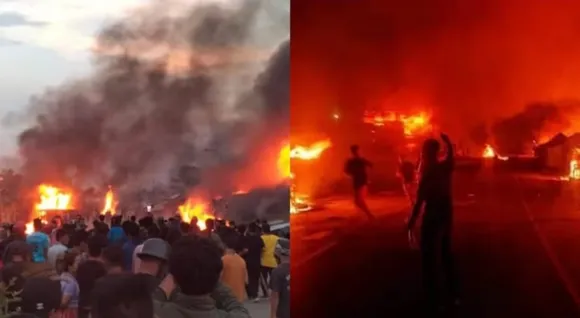 മണിപ്പൂരിൽ വൻ സംഘർഷം, കർഫ്യൂ പ്രഖ്യാപിച്ചു, ഇൻ്റർനെറ്റിനും വിലക്ക്; ഇടപെട്ട് സൈന്യവും അസം റൈഫിൾസും