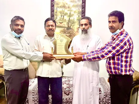 ടി ജെ എസ് വി  സുബ്രു ഗുരുവായൂരിന് യാത്രയയപ്പ് നൽകി.