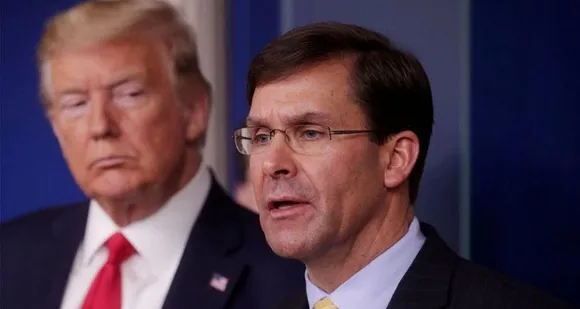 ഡിഫെൻസ് സെക്രട്ടറി മാർക്ക് എസ്പെറെ ട്രമ്പ് പുറത്താക്കി ! ചുമതല ക്രിസ്റ്റഫർ മില്ലർക്ക്