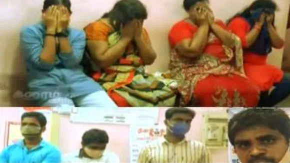 ആരാധനാലയത്തിന്റെ മറവില്‍ പെൺവാണിഭം; മലയാളികൾ ഉൾപ്പെടെ ഏഴു പേർ പിടിയിൽ