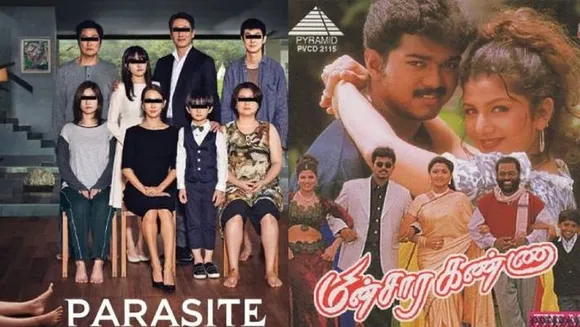 നാല് ഓസ്കറുകൾ നേടിയ കൊറിയൻ ചിത്രം പാരസൈറ്റ് വിജയ് സിനിമയുടെ കോപ്പിയെന്ന് ആരോപണം; കേസ് ഫയൽ ചെയ്യുമെന്ന് നിർമ്മാതാവ്