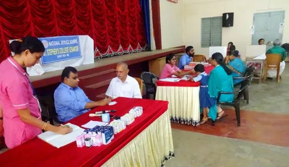 ഉഴവൂര്‍ സെന്റ്‌ സ്റ്റീഫന്‍സ് കോളേജില്‍ സൗജന്യ നേത്ര പരിശോധനാ ക്യാമ്പ് നടന്നു