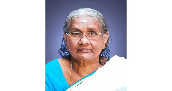 മീനച്ചിൽ മണ്ണുംപുറത്ത് പരേതനായ വിശ്വനാഥൻ നായരുടെ ഭാര്യ സുധ വി നായർ നിര്യാതയായി