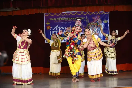 മയൂര്‍ വിഹാര്‍ ഉത്തര ഗുരുവായൂരപ്പൻ ക്ഷേത്രത്തിലെ ഉത്സവത്തോടനുബന്ധിച്ചു സെന്റർ ഫോർ മോഹിനിയാട്ടത്തിലെ പദ്മശ്രീ ഭാരതി ശിവാജിയുടെ ശിഷ്യർ അവതരിപ്പിച്ച "ഭാനുഷിൻഗെർ പദാവലി" ശ്രദ്ധേയമായി