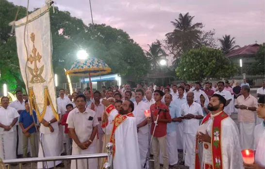 അരീക്കര സെന്റ് റോക്കിസ് ക്നാനായ കത്തോലിക്കാ പള്ളിയിലെ തിരുനാൾ ശനി, ഞായർ ദിവസങ്ങളിൽ