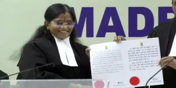 വിക്ടോറിയ ഗൗരി മദ്രാസ് ഹൈക്കോടതി ജഡ്‌ജിയായി സത്യപ്രതിജ്ഞ ചെയ്‌തു: നിയമനത്തിനെതിരായ ഹർജി സുപ്രീം കോടതി തള്ളി