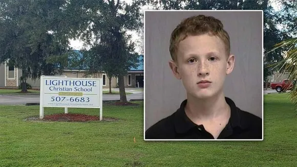 തോക്കുകളുമായി സ്കൂളിൽ എത്തിയ വിദ്യാർഥി അറസ്റ്റില്‍