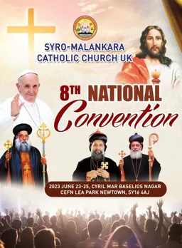 യുകെയിലെ മലങ്കര കത്തോലിക്കാ സഭയുടെ എട്ടാമത് കൺവെൻഷൻ  ജൂൺ  21, 22, 23 തീയതികളിൽ