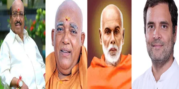 സന്യാസിമാർ ജാതിവെറിയൻമാരായി മാറരുത്. ശിവഗിരിമഠം സന്യാസിക്കെന്താണ് രാഷ്ട്രീയത്തിൽ കാര്യം ? 'ഒരു ജാതി ഒരു മതം ഒരു ദൈവം മനുഷ്യന്' എന്ന് മാനവരാശിയെ പഠിപ്പിച്ച ഗുരുദേവന്റെ ശിഷ്യൻ തുത്തു കുണുക്കി പക്ഷിയുടെ ചിന്തയുള്ള ആളായിരിക്കരുത്. യുഡിഎഫിൽ ഈഴവ പ്രാതിനിധ്യം വളരെ കുറവാണെന്നും തൽസ്ഥിതി തുടർന്നാൽ മൂന്നാമതും പിണറായി അധികാരത്തിൽ വരുമെന്നുമൊക്കെ പറയാൻ സ്വാമിമാർക്കെങ്ങനെ കഴിയുന്നു - തിരുമേനി എഴുതുന്നു