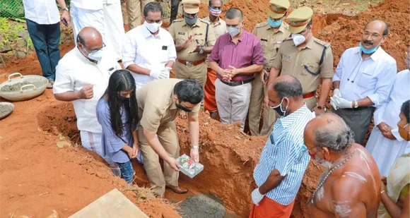 പാലാ ജനമൈത്രി പോലീസിൻ്റെ നേതൃത്വത്തിലുള്ള ജനമൈത്രി ഭവനത്തിന് ശിലയിട്ടു
