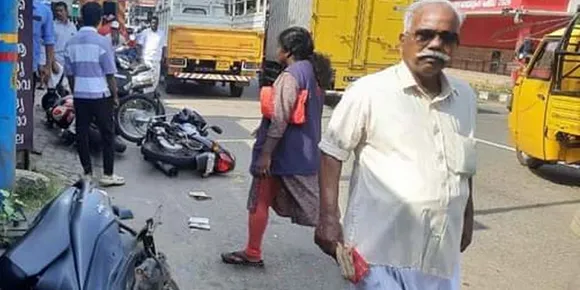 കൂത്താട്ടുകുളത്ത് വാഹനാപകടം; ഒരാൾ മരണപ്പെട്ടു