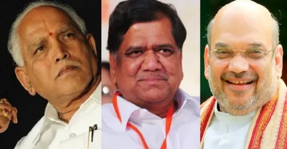 വിമതരെ ഒഴിവാക്കി 14 അംഗ ലിസ്റ്റുമായി യെദൂരപ്പ ഡല്‍ഹിയില്‍. വിമതരെ അനുനയിപ്പിക്കാന്‍ വിമതരുടെ എണ്ണത്തിനൊപ്പം ഒഴിവുകള്‍ മന്ത്രിസഭയിലും ഒഴിച്ചിടും. ബിജെപിയിലെ നവ വിമതര്‍ ഉയര്‍ത്തുന്ന ഭീഷണി പുതിയ തലവേദന. എങ്ങുമെത്താതെ അനുനയ ചര്‍ച്ചകള്‍. നിലവിലെ പുനസംഘടന ഏകാംഗ സര്‍ക്കാരെന്ന നാണക്കേടൊഴിവാക്കാന്‍ മാത്രം