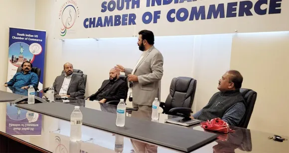 ഫോമ പ്രസിഡന്റ് അനിയന്‍ ജോര്‍ജിന് സൗത്ത് ഇന്ത്യന്‍ യുഎസ് ചേംബര്‍ ഓഫ് കൊമേഴ്‌സിന്റെ ഊഷ്മള സ്വീകരണം